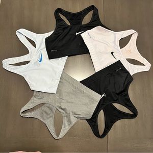Bundle of 5 Dri-Fit Nike Sports Bras
